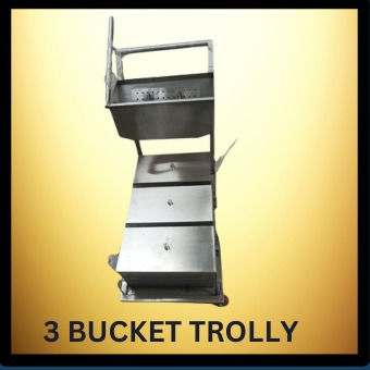 3 Bucket Trolly